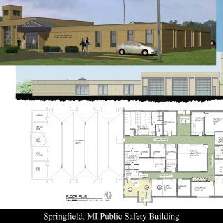 Springfield, MI Public Safety Addition – Design-Build